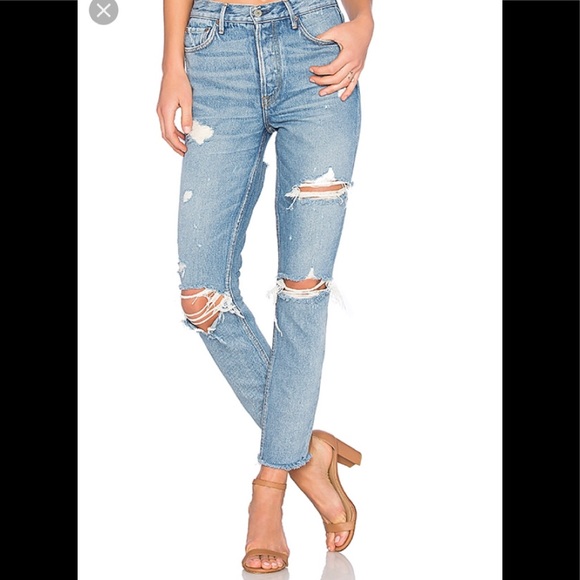 Grlfrnd Karolina jeans destroyed size 30 - Picture 8 of 8